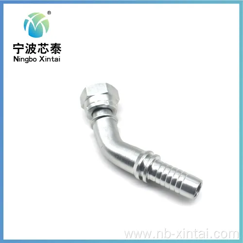 Hydraulic Adaptor Metric Female Elbow Flange